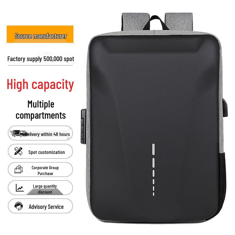 Unisex Waterproof Laptop Backpack - Stylish Travel & Commuting Bag