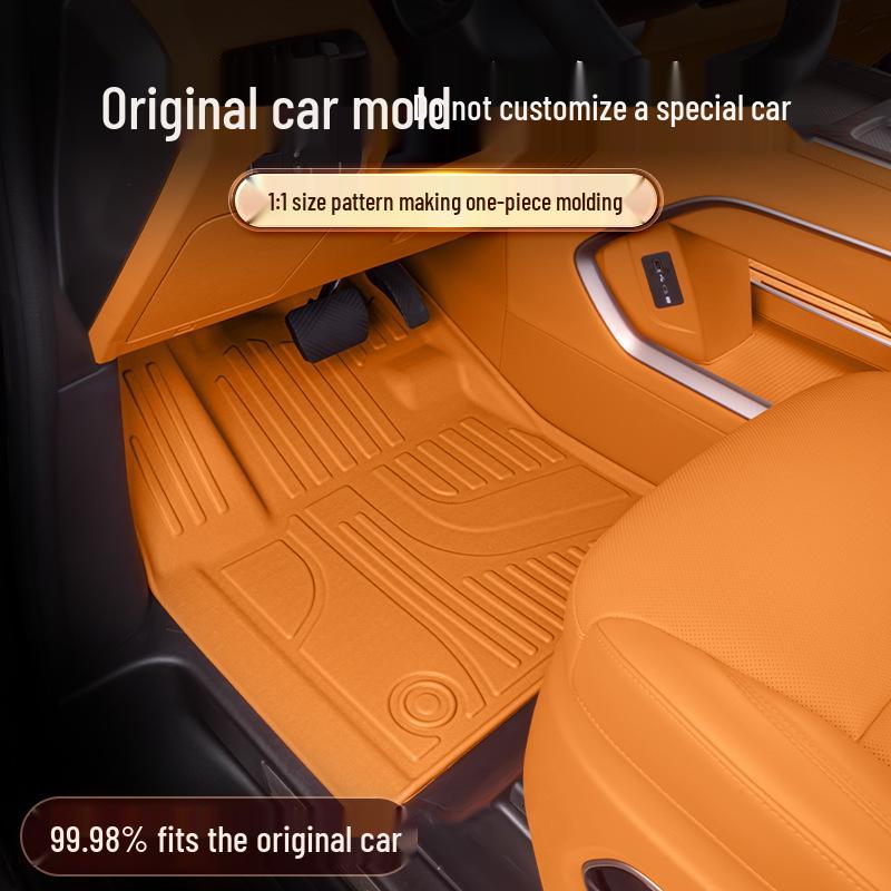 Compatible Carpet Mats for WEY Gaoshan 7-Seater TPE2025 Interior Modification