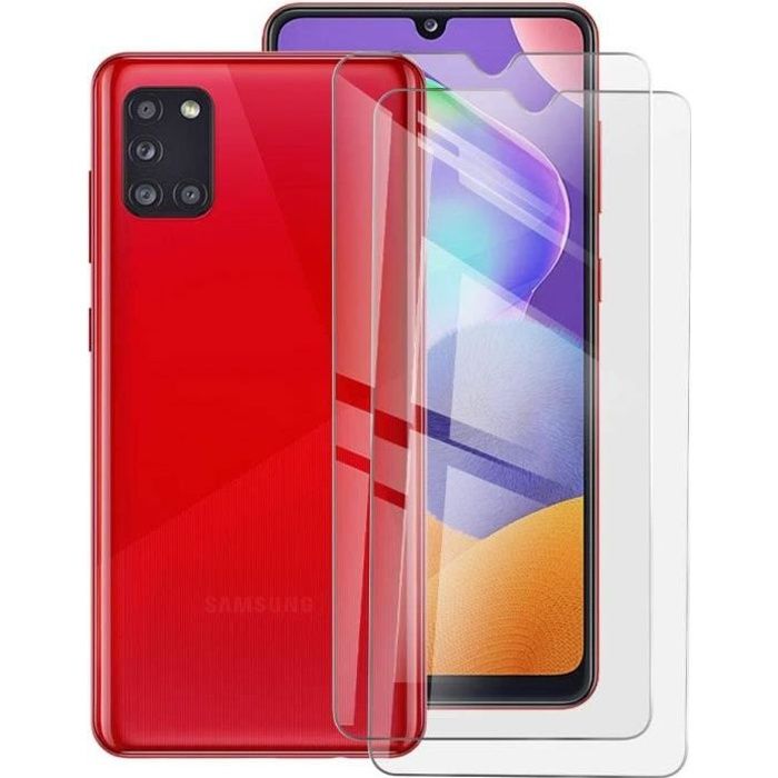 Film Protecteur - LittleMonkey - Samsung Galaxy A31 - Verre Trempé - Ultra Claire - 9H Résistant