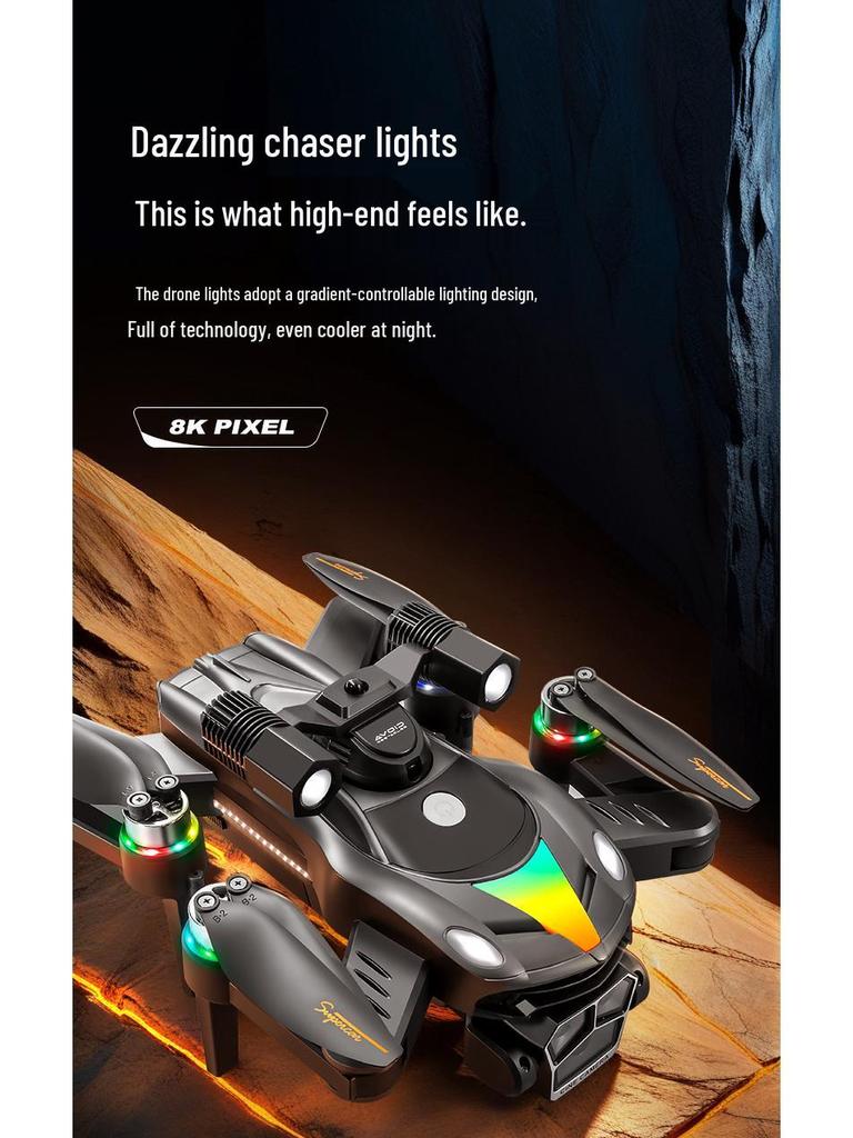 V188 Drone 8K HD Aerial Photography, Long Battery, Four-Axis, Brushless Obstacle Avoidance, Remote Control Airplane Toy