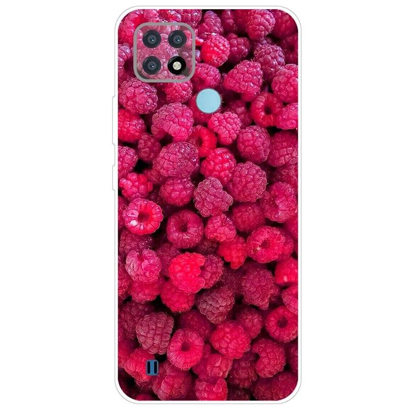Realme C21 Hülle 6.5'' Klar Silikon Fudnas Weiche TPU Hülle Für Realmi C21 2021 Hülle C 21 Handyhüllen Rückseite RealmeC21 Bumper