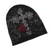 Gothic Dark Cross Adult Fashion Beanie That Effortlessly Transitions from Morning Commutes To Evening Walks While Maintaining a Clean Urban Look