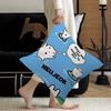 NNeujeok Office Cushion Pillowcase Car Cushion CoverXCM Lumbar Pillowcase Sofa Pillowcover