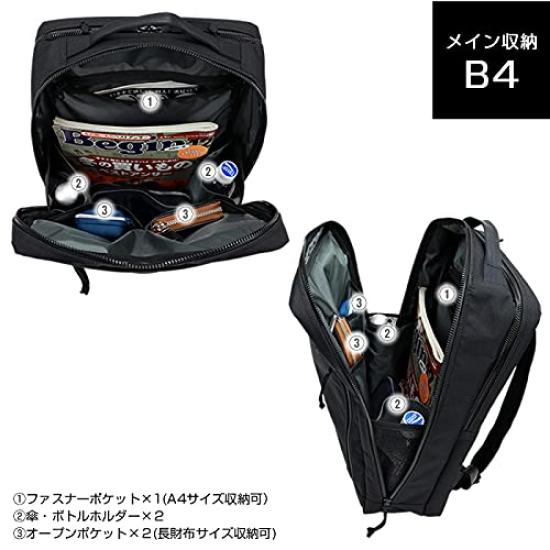 Authorized Yoshida Interactive Backpack for Men [Porter] Retailer & Co. (BLACK)