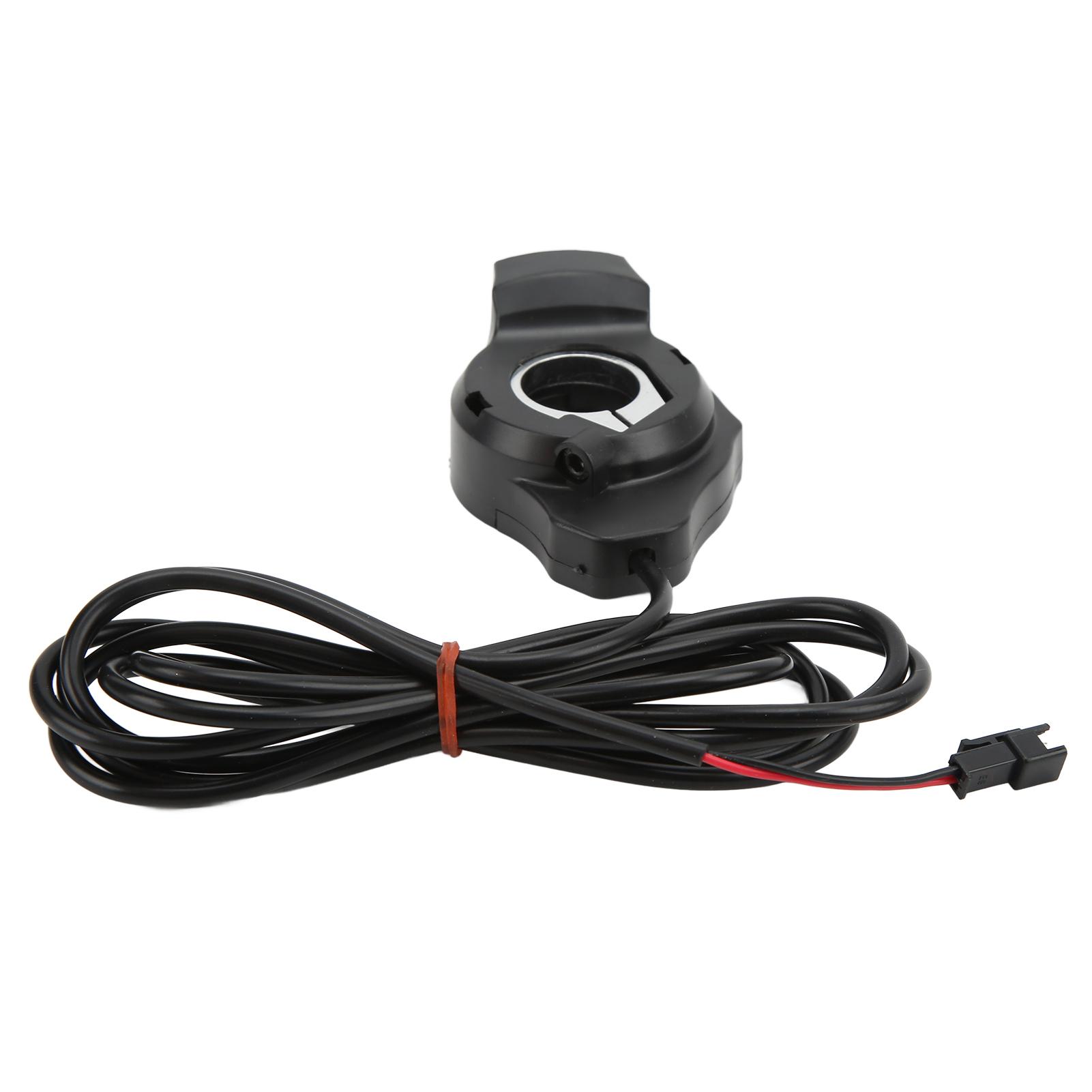 

Электрический велосипедный регулятор скорости с ручкой газа для большого пальца, ускоритель с зеленой цифровой ручкой