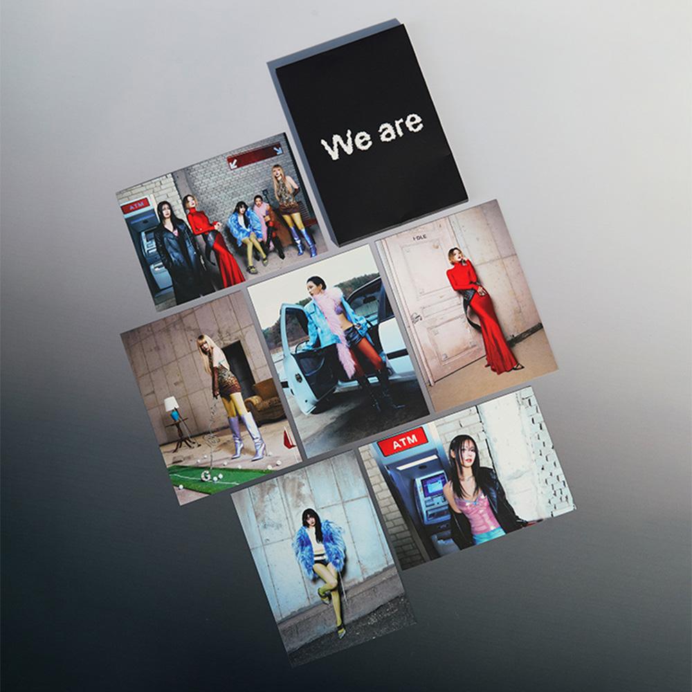 Set Officiel de Cartes Postales K-Pop 'We Are' de G-idle (6 Pcs)