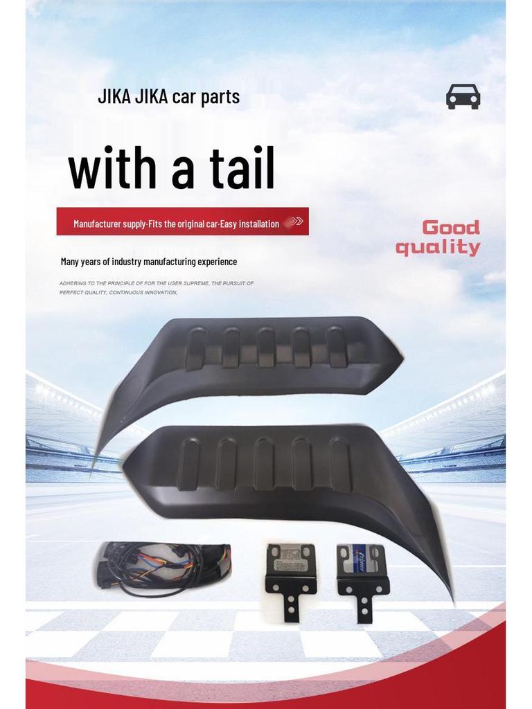 Střešní spoiler Wrangler JK/JL: Specifikace pro USA/Evropu, Upravený design se světly