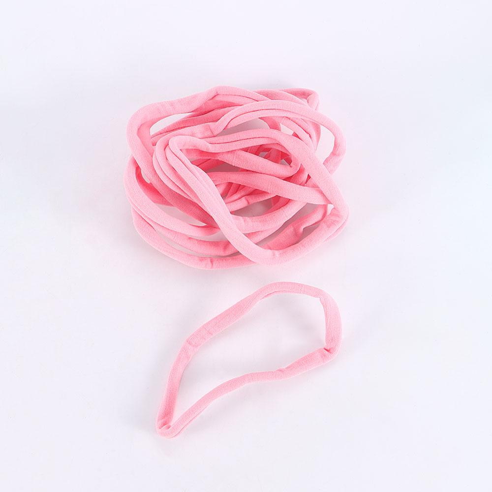 Dehnbares Einfaches Elastisches für Mädchen Jungen Spandex Nahtloses Stirnband Haarschmuck Kopfbedeckung Haarschmuck