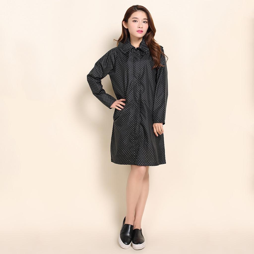 Regenparka Teflon NC Ganzkörperabdeckung Aufbewahrung Wasser Geeignet für Regnerische Dünne Damen-Regenmantel, Poncho, Regenmantel, Regenbekleidung, Ausrüstung, Stil, Beschichtung, Stoff,