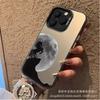 Moon Dark Horse Applies To Apple 15 Colored Silver iPhone14Pro Creative 11promax Matte 16 Protective Case 17