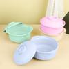 Household Drop Resistance Tableware with Lid Bowl and Spoon