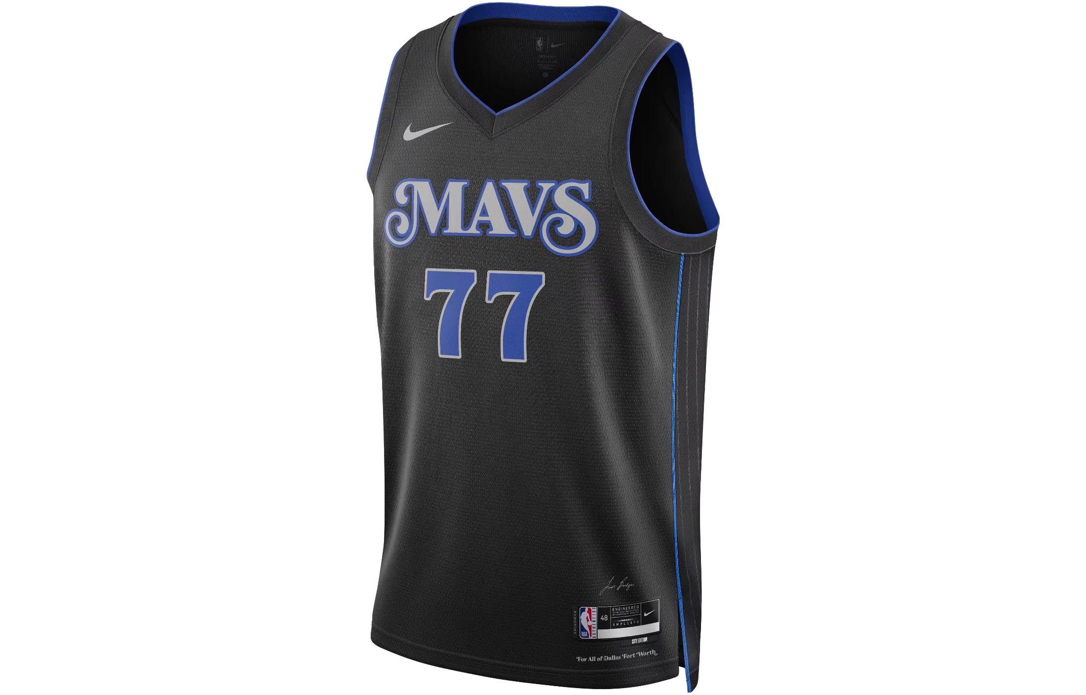 Nike Luka Doncic Dallas Mavericks 2023/24 City Edition DX8499-010 M