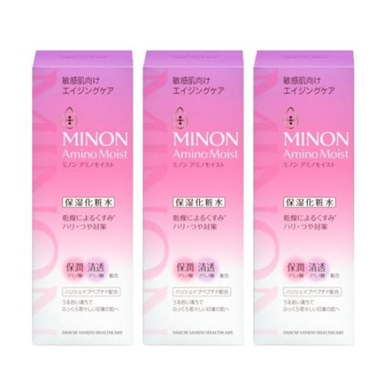 

Minon Amino Moist Aging Care Lotion 150 мл x3 Увлажняющий лосьон Проникновение Упругость Блеск Увлажнение [Чувствительная кожа]