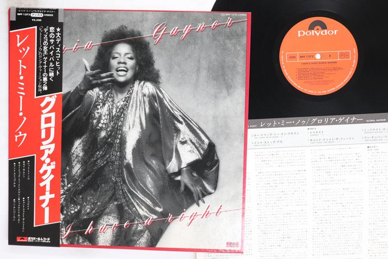 

LP Record GLORIA GAYNOR I Have A Right MPF1272 POLYDOR 1979 Japan Obi SoulFunk Used