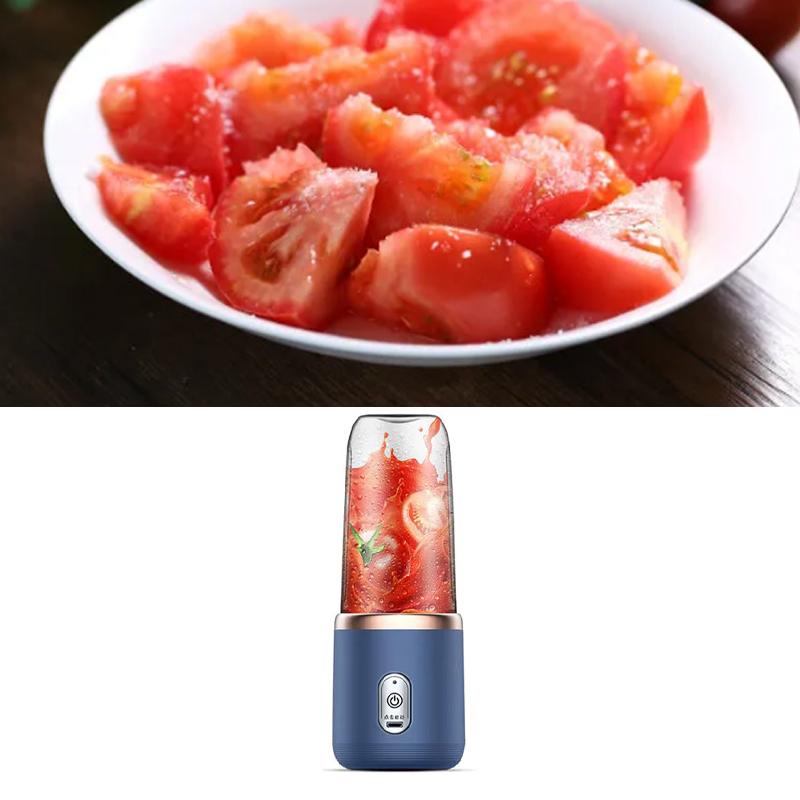Mini Juicer Cup Multifunctional Portable Rechargeable Juicer Blender for Student Household
