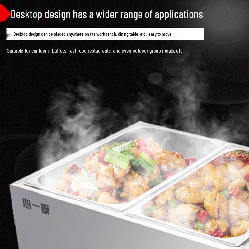 Xinyichu Commercial Countertop Food Warmer