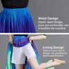 720 Degree Dance Training Skirt Gradient Color Retro Flamenco Dance Skirt Ballroom Dance Big Swing Classical Dance Skirt Dance