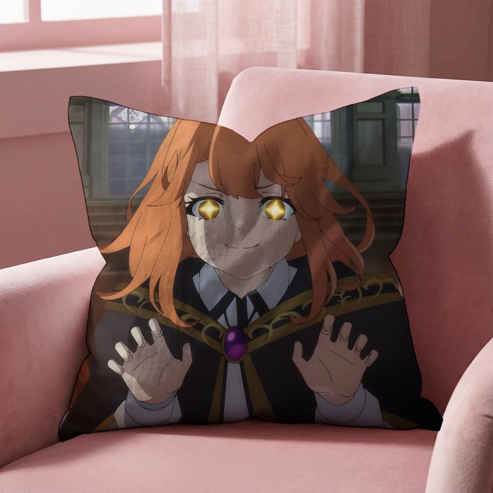 Wistoria Wand and Sword Cushion Cover Multi-Scene Pillow Cover for Home & Car - Reversible, Soft & Durable for Daily Use