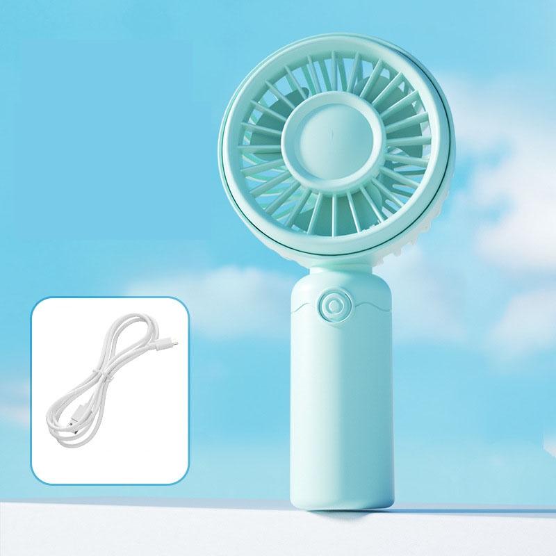New Mini Fan Portable Mini USB Rechargeable Quiet Fans Table Makeup Eyelash Cooler Kids Outdoor Office Travel Air Cooler Fan