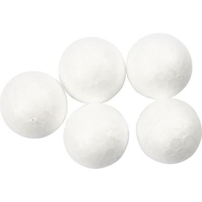 Polystyrene Balls - 20 - 2 Cm - 200 Pcs - Lightweight and Multifunctional - White