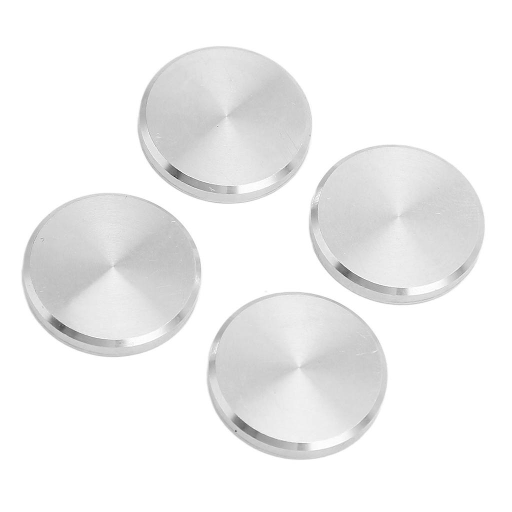 4Pcs Metal Opener Knob Cover Aluminum Alloy Front Knob Cover for REVOX A77 A76 A78 A50 MK I MK II