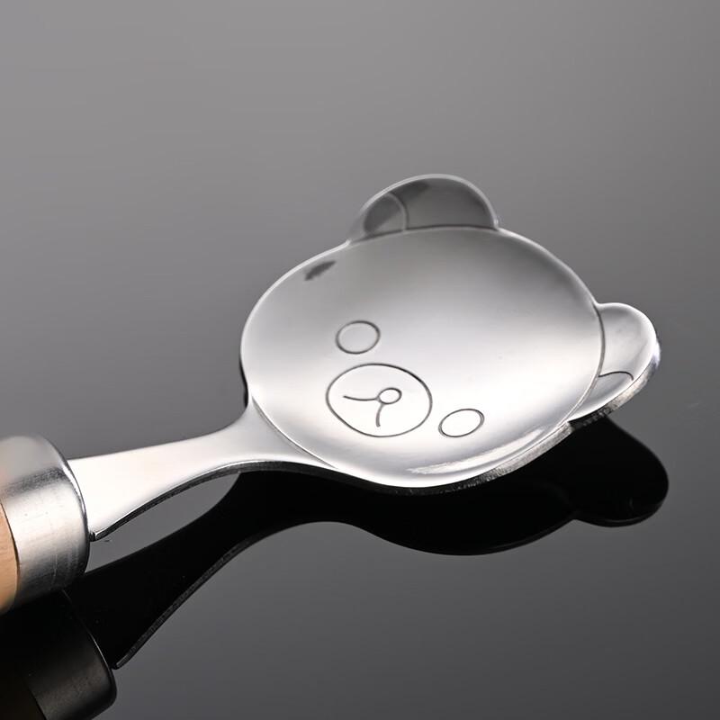 Qianxing Kids Stainless Steel Bear Spoon