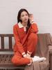 Auclair Almond Orange Knit Two-Piece Wear