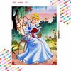Disney DIY Diamond Painting 5d Cinderella Reading a Book Cross Stitch Diamond Living Room Bedroom Decoration Painting