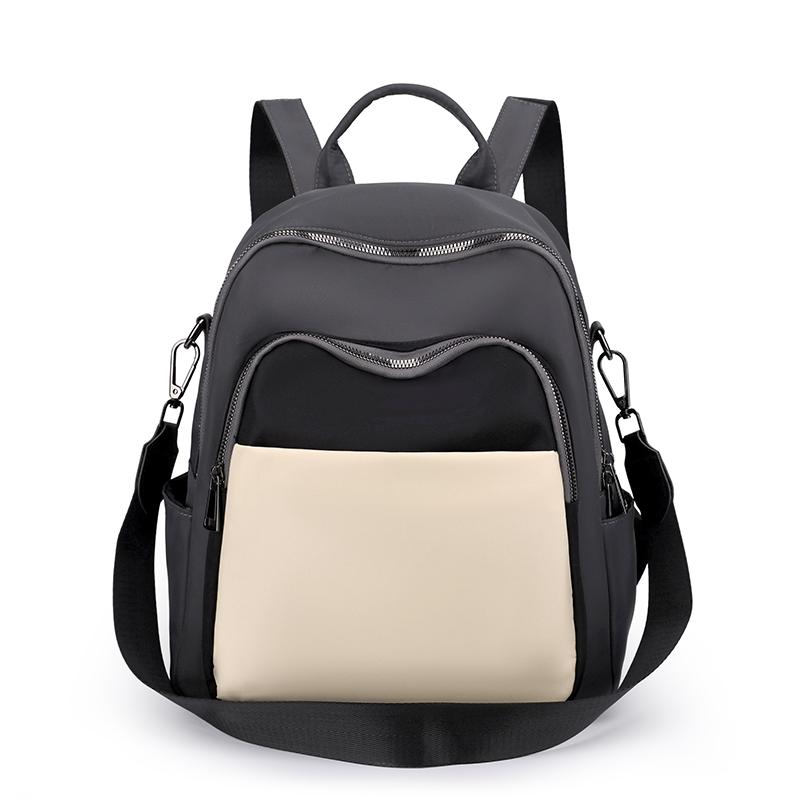Women's Large Capacity Backpack Lightweight Nylon Travel Backpack