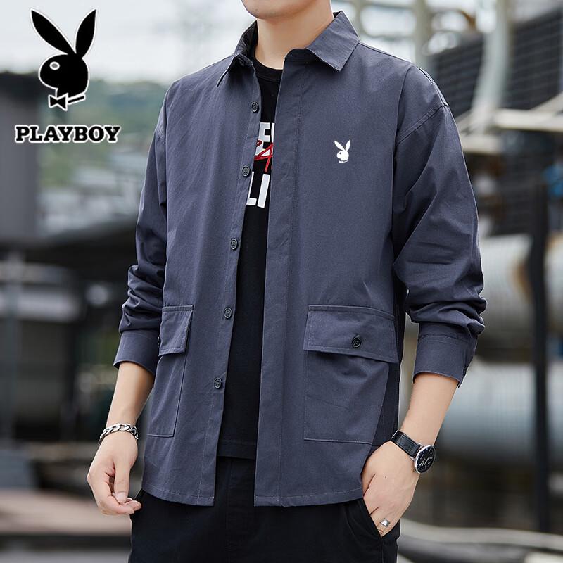 PLAYBOY Herren Freizeit-Tops