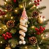 Parent Child Interaction Activities DIY Crochet Gnome Ornament Kit, Christmas Theme Soft Knitted Craft Thanksgiving Handmade Gift Sets Set,