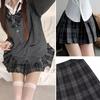 Qichenk High School Girl Cosplay Uniform Blazer and Perfect for Graduations and Opening Size L 5-Piece Set, Skirt, Shirt, Tie, Badge, Ceremonies,
