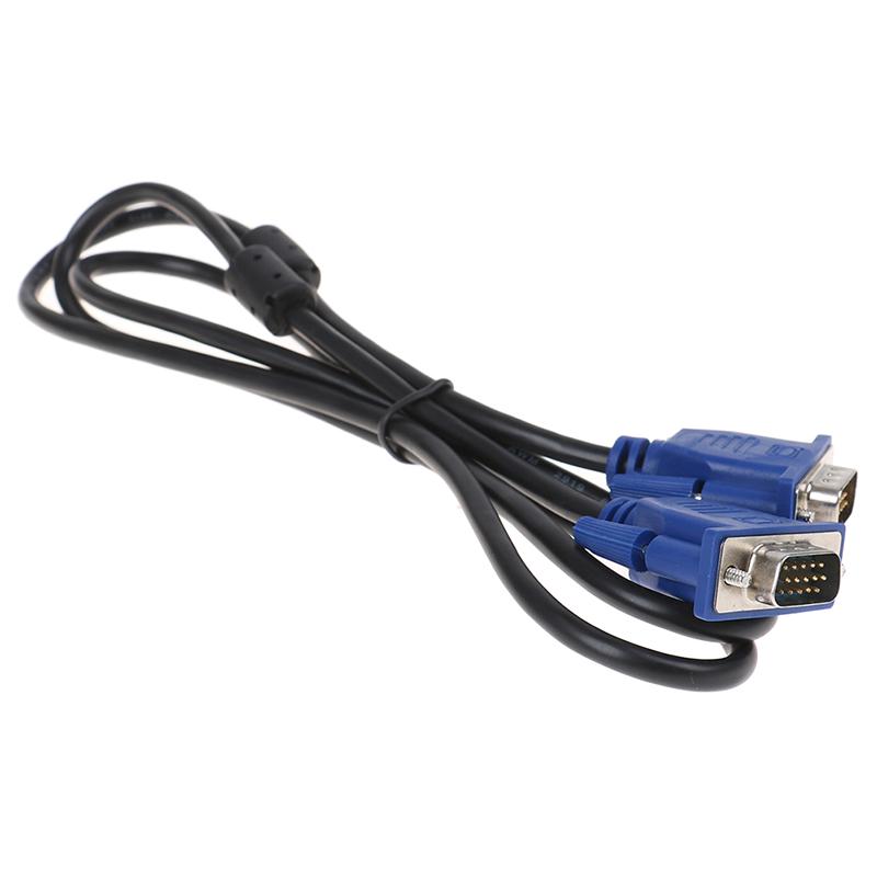 1.5M Computer Monitor Vga3+2 Cable 15Pin Connector For Pc Tv Adapter Converter