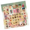 55pcs Food Scrapbooking Sticker DIY Rich Patterns Vintage Cute Snacks Stickers Planner Stickers