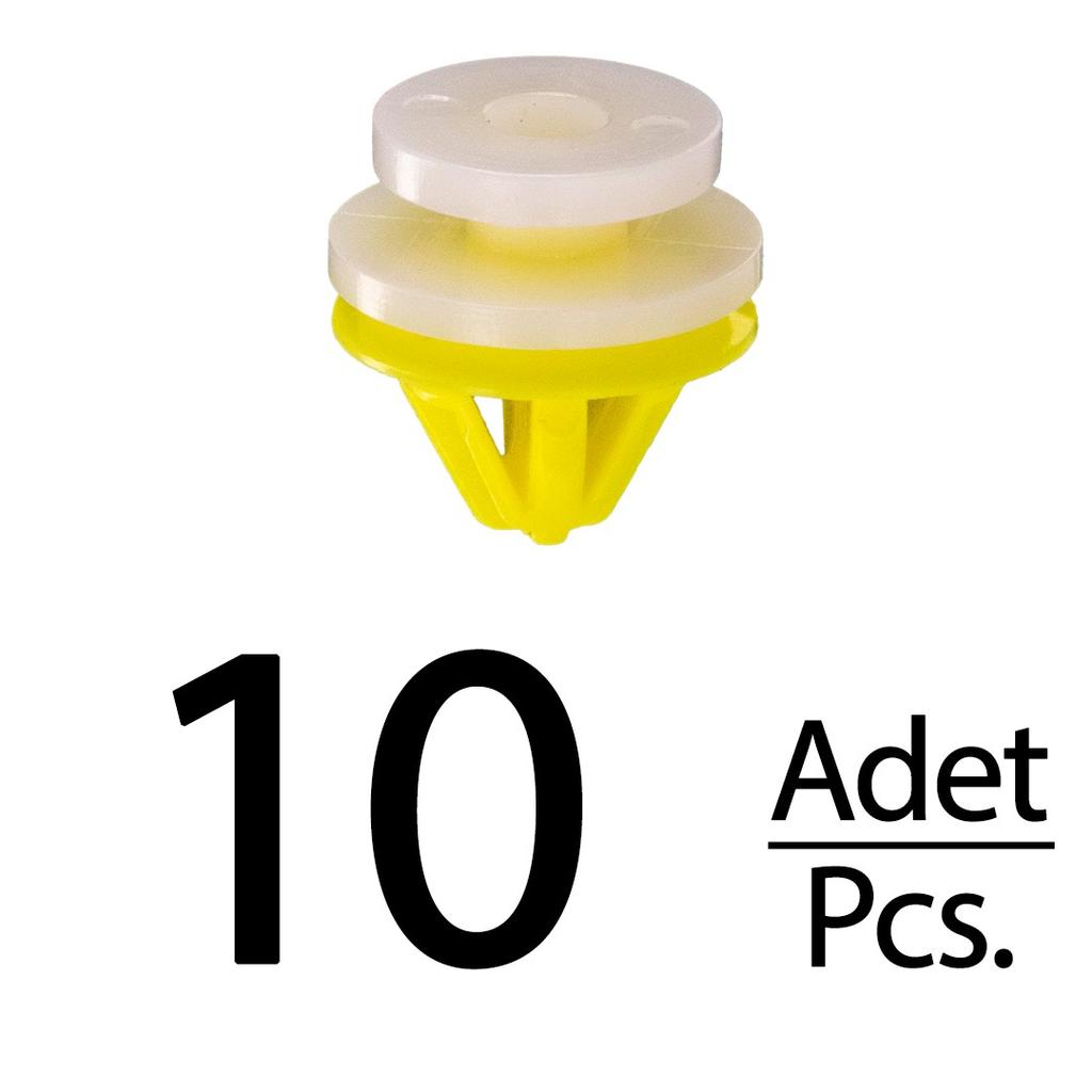 Door Trim Clips for Land Rover Opel Renault - 10 Pieces