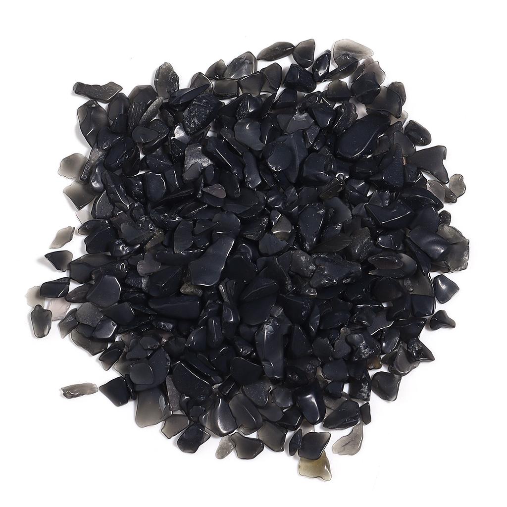 100g Natural Gravel Stone Beads 3x5mm Irregular No Hole Chips Gemstone Loose Beads For DIY Aquarium Decor Jewelry Accessories