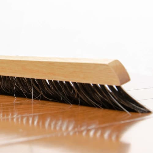 Azuma Industrial Flexible Broom with Wooden Handle, 45L, for Sweeping Floors and Tiles, Suitable for Commercial Use, No Tools Required for Head Replac