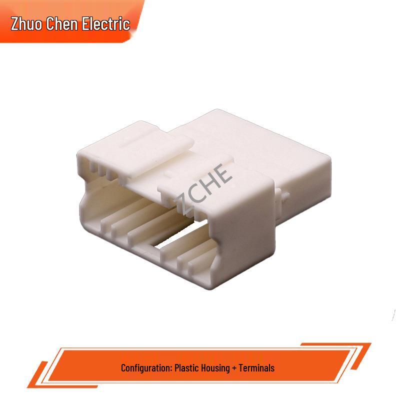 14-Pin Automotive Male-Female Mating Connector 6098-7373, Wire-to-Wire 6098-7368