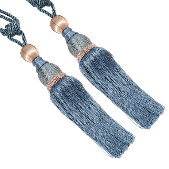 

1 Pair Tassel Curtain Tiebacks Decorative Curtain Ties Elegant Long Fringe Curtain Holders for Window Curtains Door Curtains Home Decor