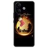 Weihnachtlich bemaltes Cover für VIVO V60 Lite 5G 4G Hülle Silikon Weiches TPU Handyhülle für VIVO V60Lite V 60 Lite Kameraschutz