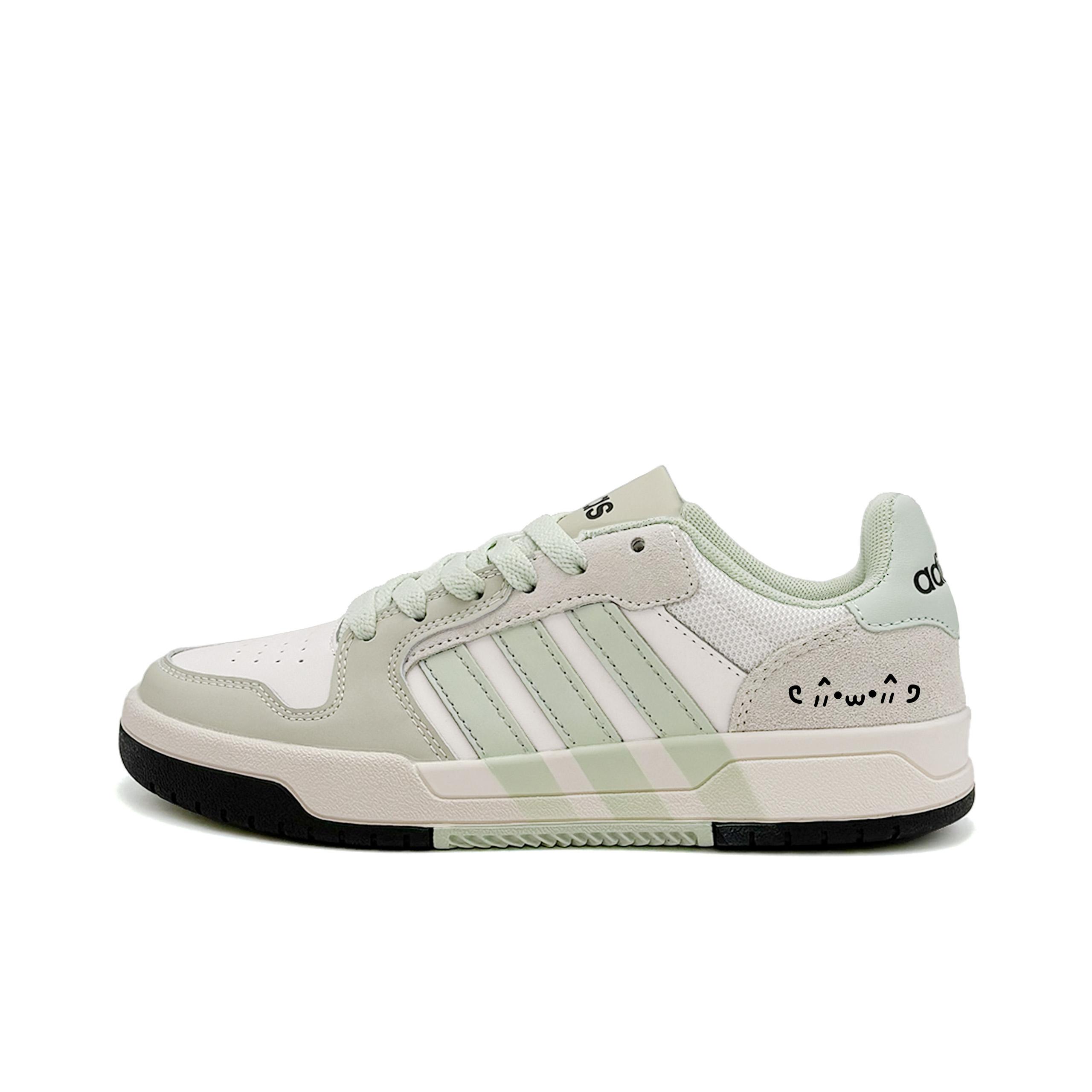 

Adidas Neo Entrap Misty Mint Abrasion Resistant Slip Resistant Low top Skateboard Shoes Unisex White Turquoise JI2546(Team471-) 40