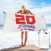 Fabio Quartararo 20 Serviettes de Plage Microfibre Douce Séchage Rapide Absorbantes Serviettes Rapides Pour le Bain