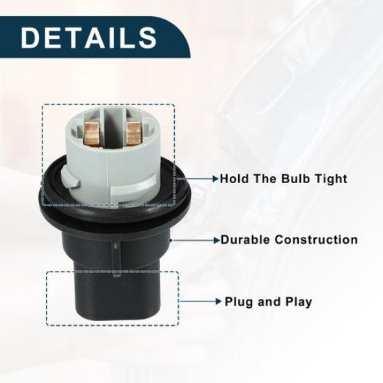 Front Turn Signal Tail Light Socket for Chrysler 300 05-10 3P No5139886AA