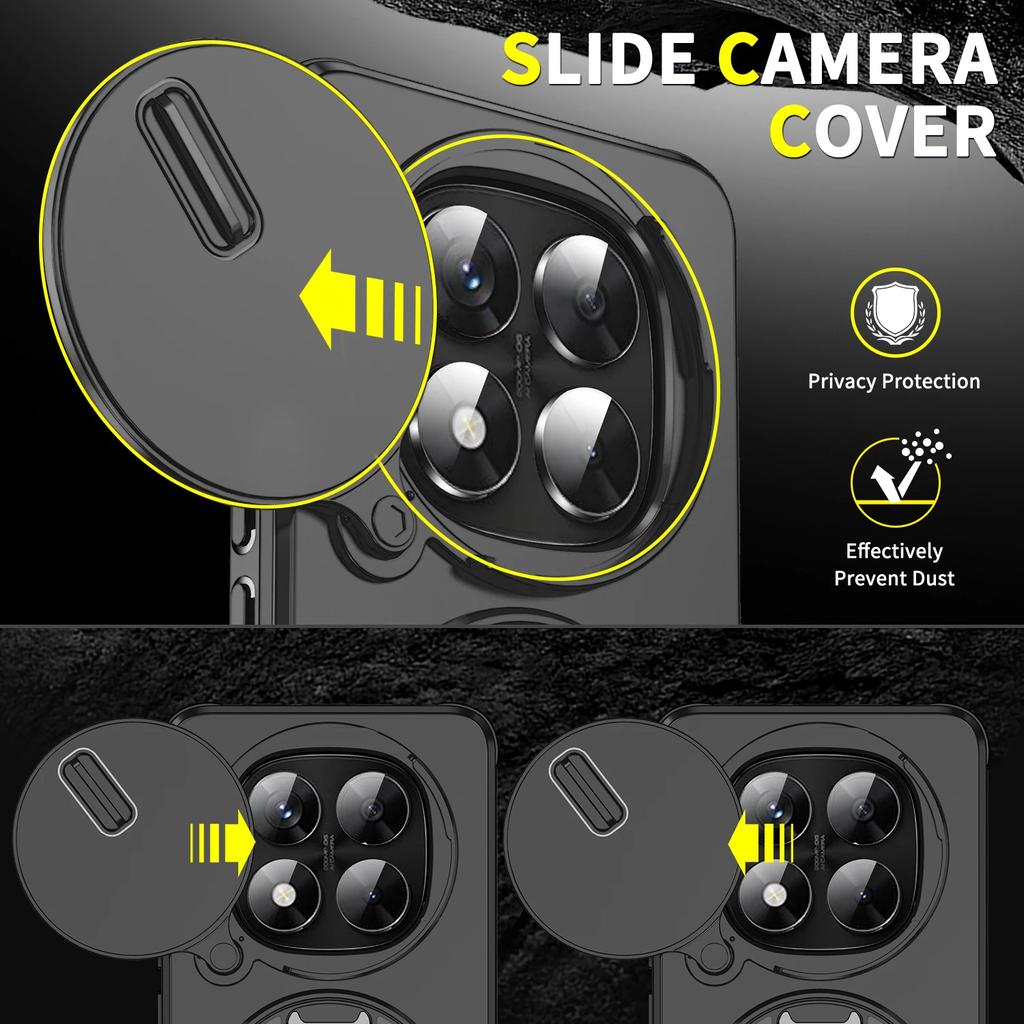 Armor Accessories Case for Xiaomi 15T Pro 5G 14T MI14T POCO X7 Pro F7 Ultra X6 Xiaomi15t Mi15t Protect Armor Shockproof Bag