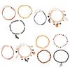 Rice Beaded Bracelet for Women Men Halloween Hip Hop Bracelets Set Jewelry Gift