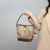 Bag new autumn and winter women's bag bucket bag messenger bag niche design advanced sense retro small bag to work