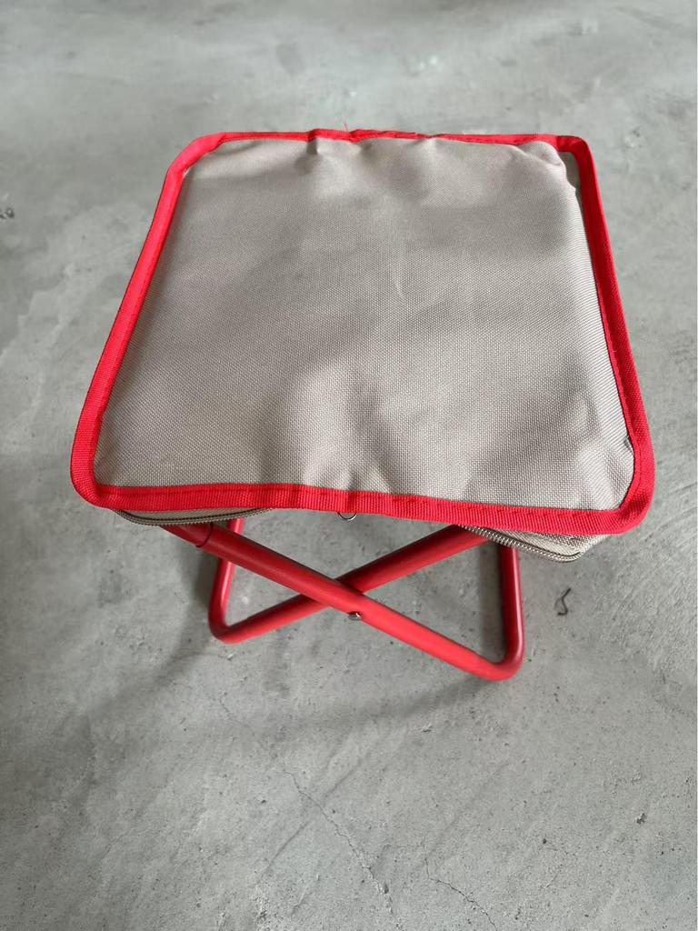 Compact Foldable Mini Stool with Handbag - Portable for Outdoors and Travel