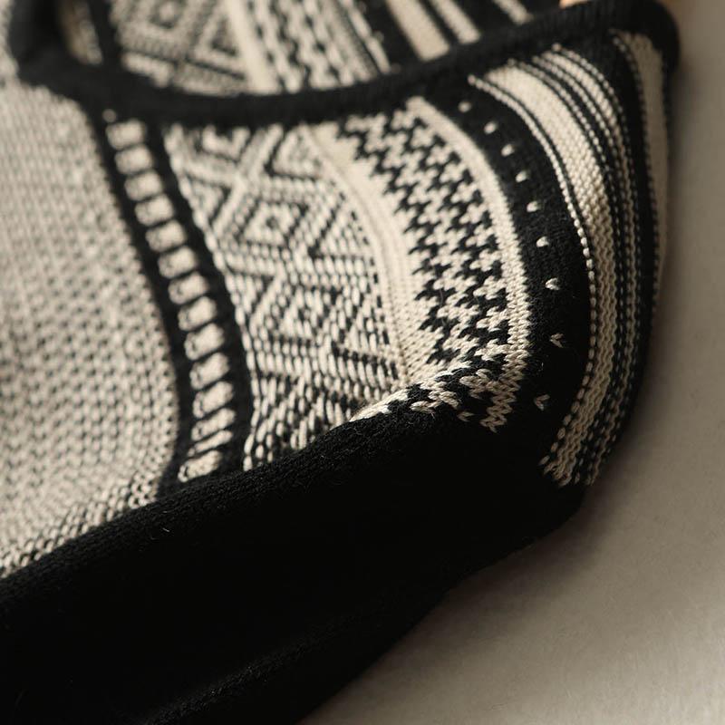 Women Sweater Dress 100% Wool MODERN NEW SAGA V-neck Knit Long Pullover Winter Jumpers Wool Long Dress Female