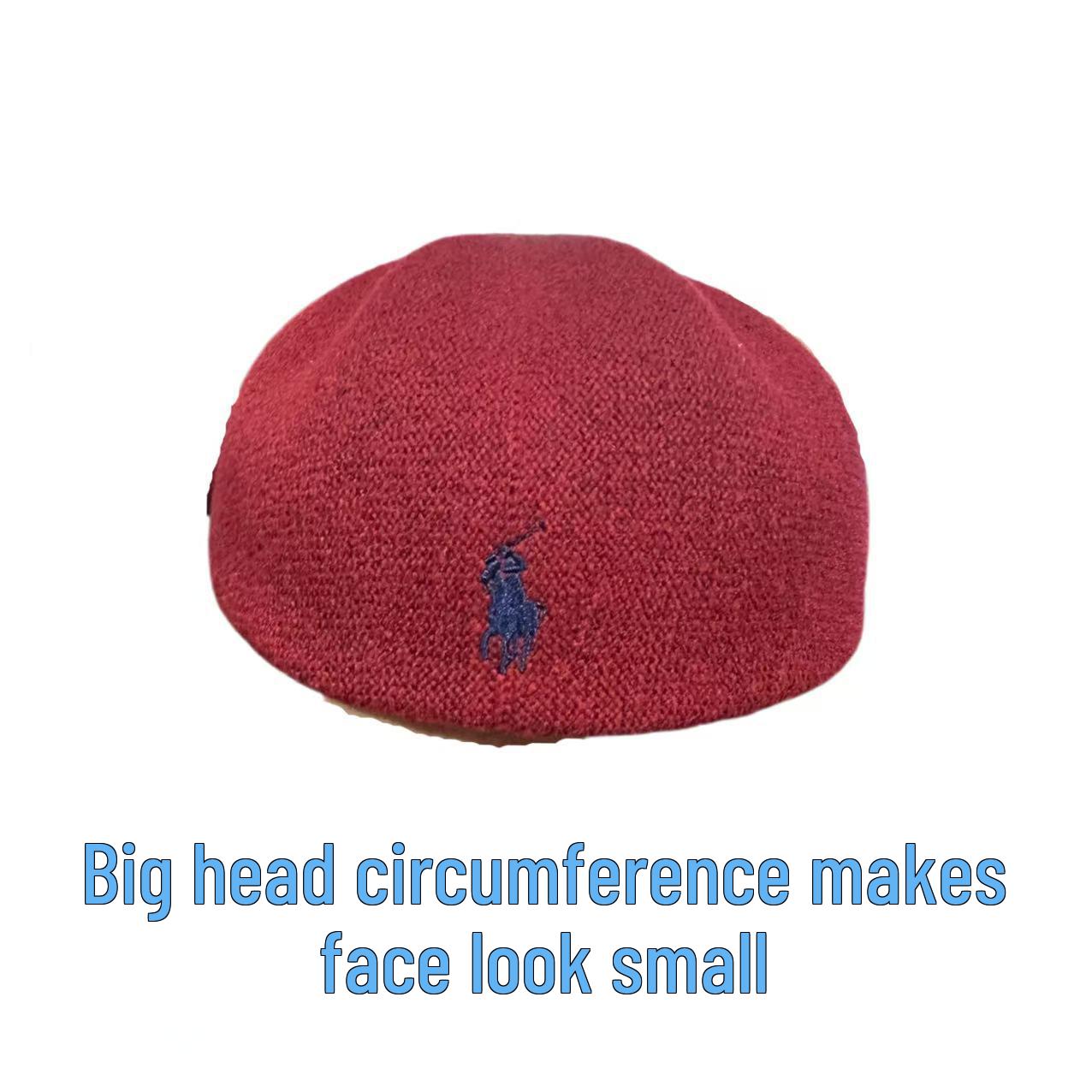 

2025 Autumn/Winter Trend: Embroidered Pumpkin Beret - Korean Fashion Newsboy Cap & Vintage Painter Hat Adjustable Head Circumference 54-58 cm червоний