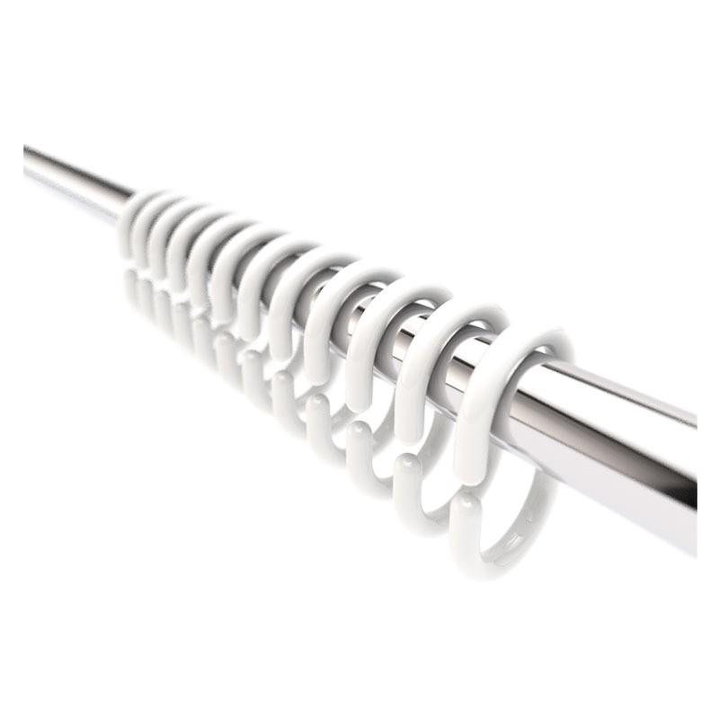 Einfacher Badezimmervorhang Blume Digitaldruck Duschvorhang Duschvorhang Vier-teiliges Set